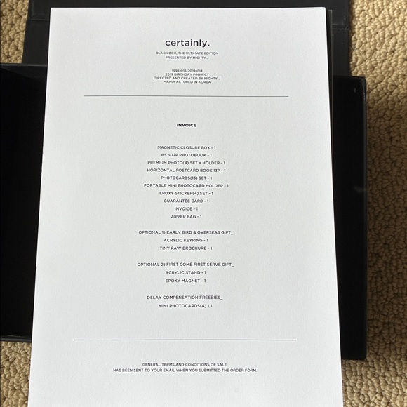 Certainly Black Box Set. Incomplete. - Picture 4 of 8